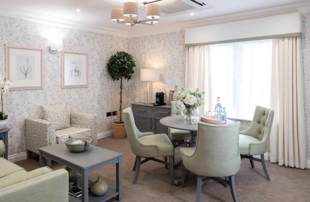 Meet & Greet Room at Henley Manor Care Home